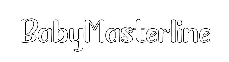 BabyMasterline Font