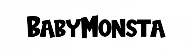 BabyMonsta  Frei Schriftart Herunterladen