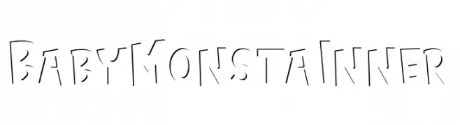 BabyMonstaInner  Frei Schriftart Herunterladen