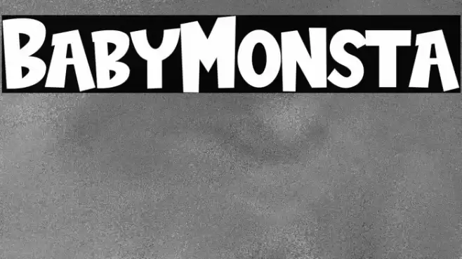 BabyMonsta Font examples