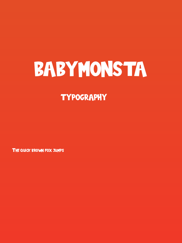 BabyMonsta Poster