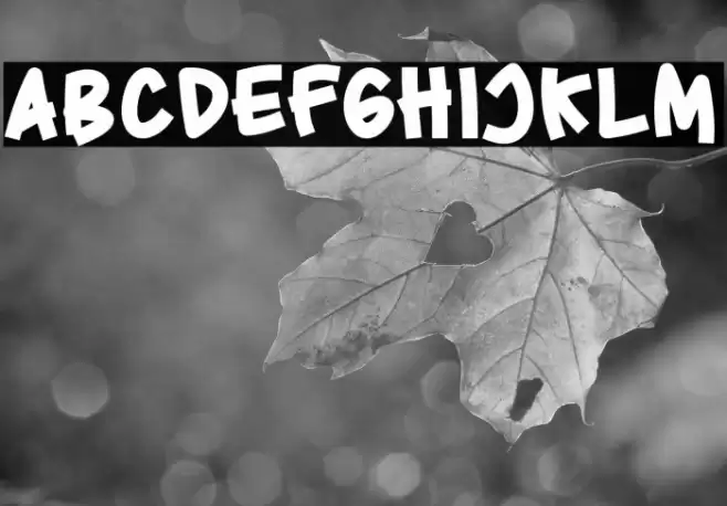 BabyPink Font examples