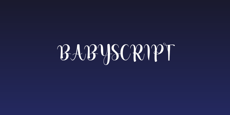 BabyScript Social Header