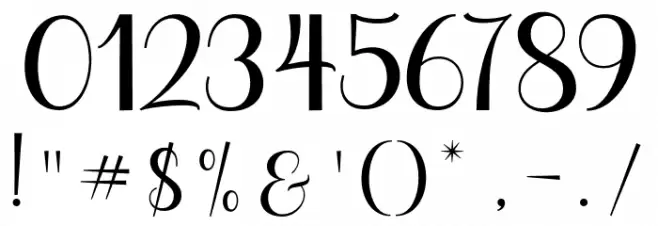 BabyShopia Font OTHER CHARS