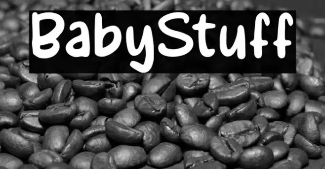 BabyStuff Font examples