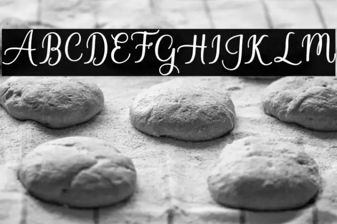 BabyValentina Font examples