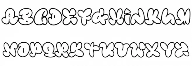 Babybee Fonte MAIÚSCULAS