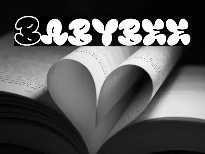Babybee Font examples