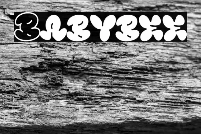 Babybee Font examples