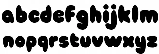 Babycakes Caratteri MINUSCOLO