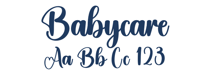 Babycare Font Preview