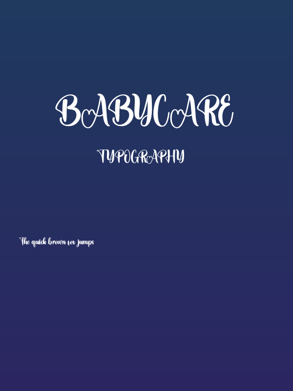 Babycare Poster
