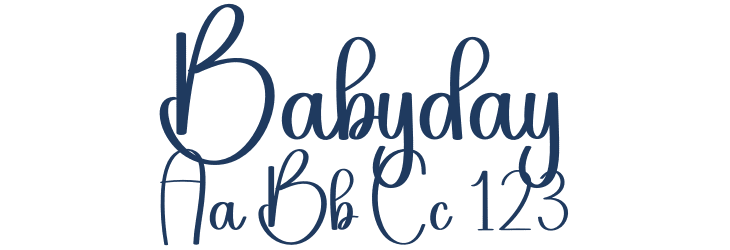 Babyday Font Preview