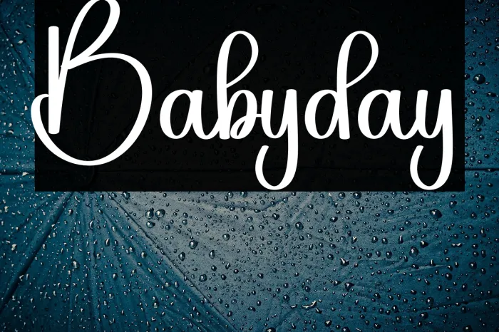 Babyday Example 3