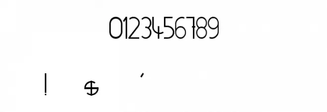 Babydoll Font OTHER CHARS