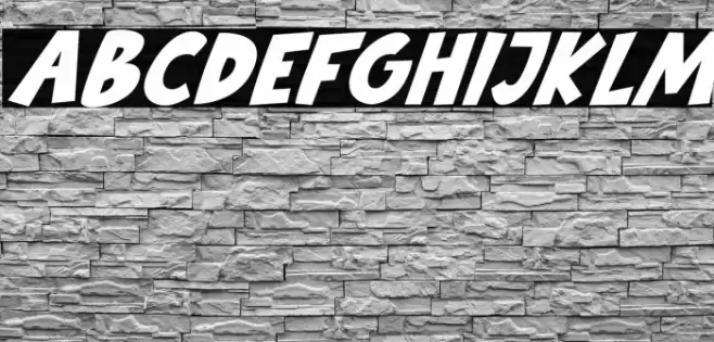 Babydoo Italic Font examples