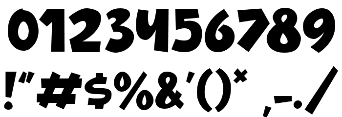 Babydoo Font OTHER CHARS