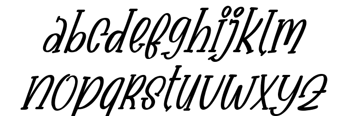 Babyface Italic Fuentes MINÚSCULAS