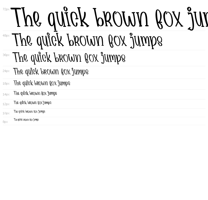 Babyface Tilted Waterfall