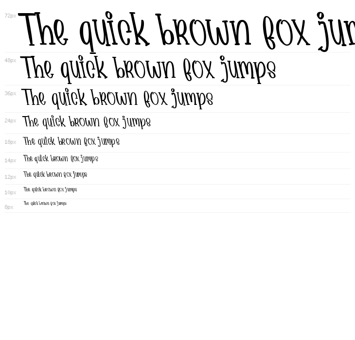 Babyface Tilted Waterfall