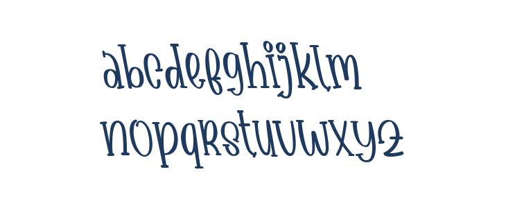 Babyface Tilted Lowercase