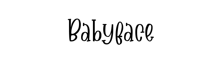 Babyface Font