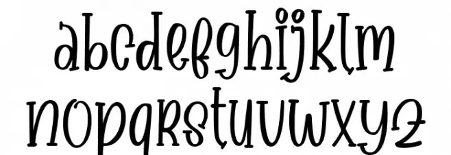 Babyface Caratteri MINUSCOLO