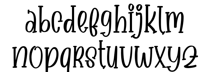 Babyface Font LOWERCASE
