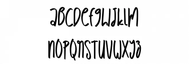 Babyfish Caratteri MINUSCOLO