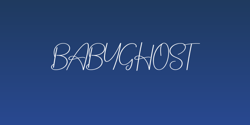 Babyghost Social Header