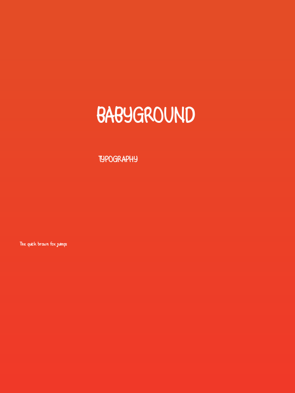 Babyground Poster