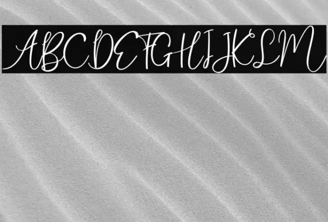 Babyhome Font examples