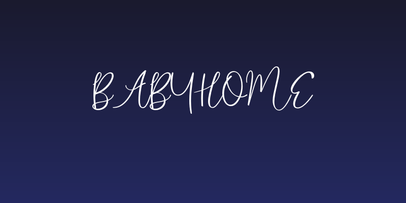 Babyhome Social Header