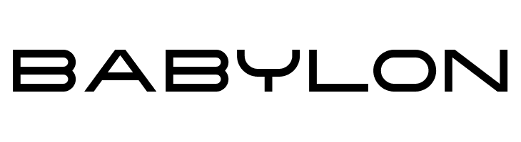 Babylon  Frei Schriftart Herunterladen