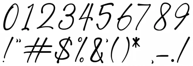 Babylon Font OTHER CHARS