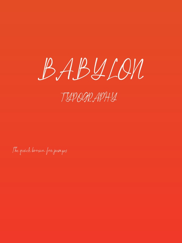 Babylon Poster