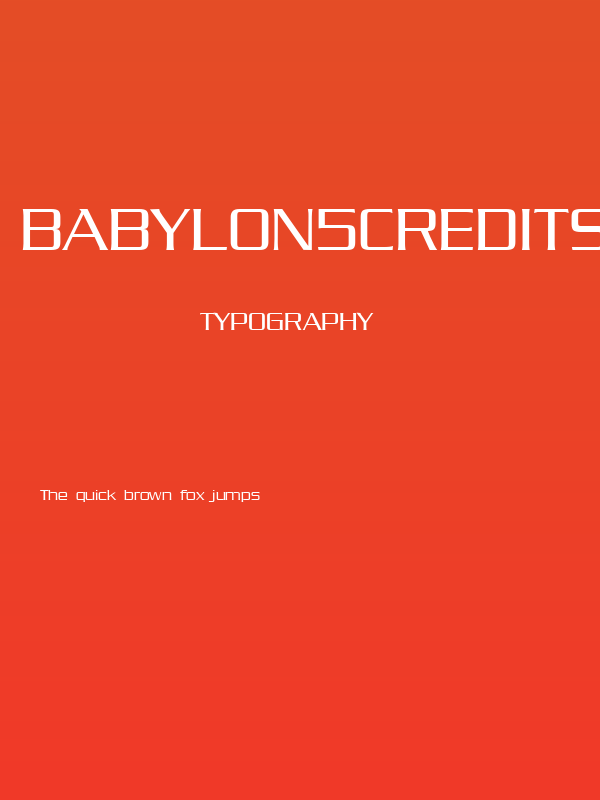 Babylon5Credits Poster