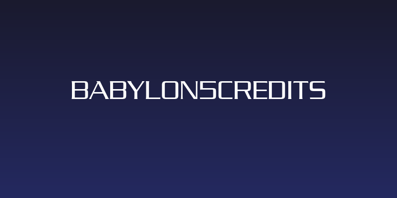 Babylon5Credits Social Header