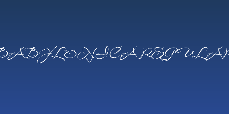 Babylonica Regular Social Header