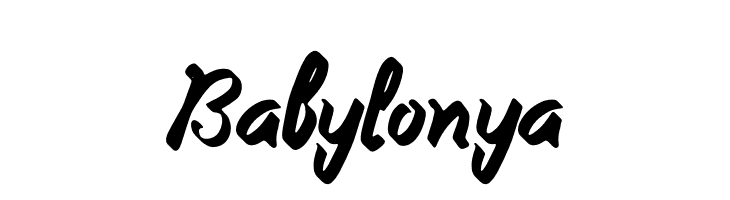 Babylonya  les polices de caractères gratuit tlcharger