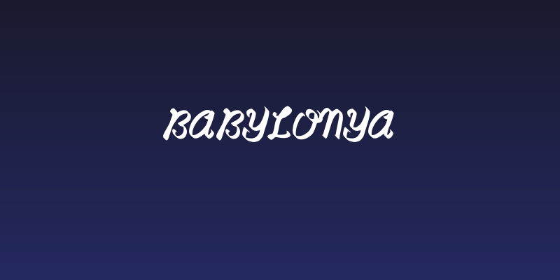 Babylonya Social Header