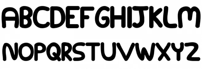 Babylove Font LOWERCASE