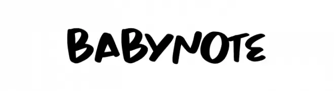 Babynote Caratteri