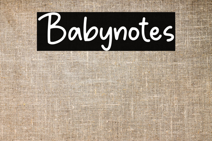 Babynotes Example 2