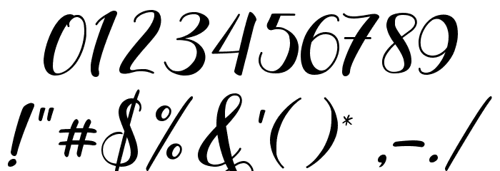 Babyola Font OTHER CHARS