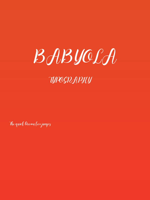 Babyola Poster