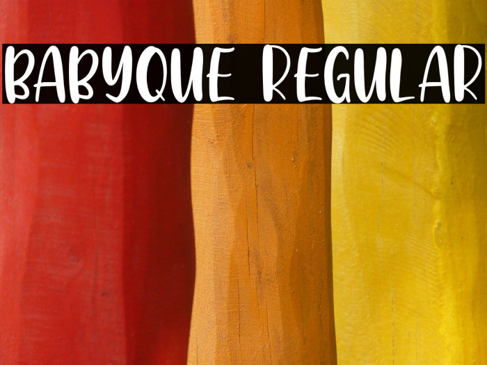 Babyque Regular Example 3