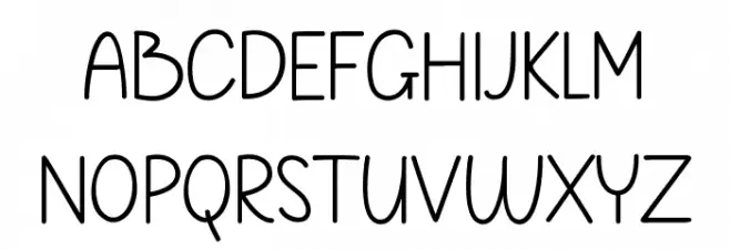 Babyshark Fuentes MINÚSCULAS