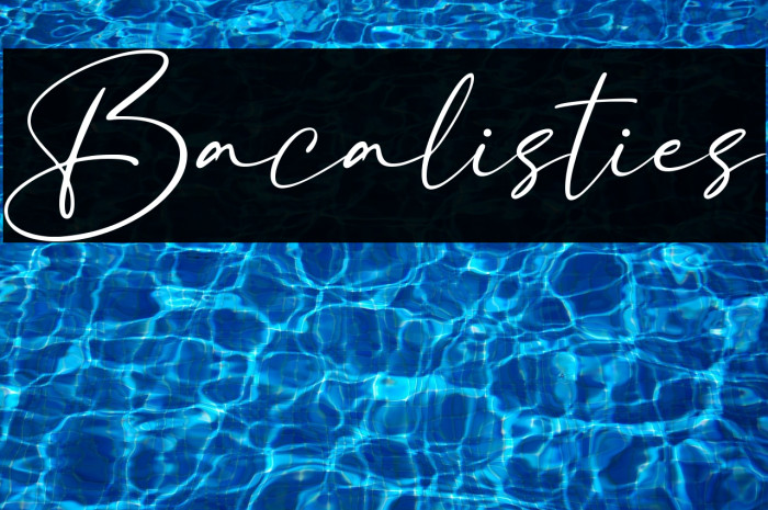 Bacalisties Example 3