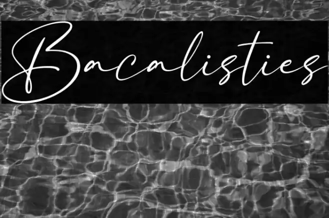 Bacalisties Example 3